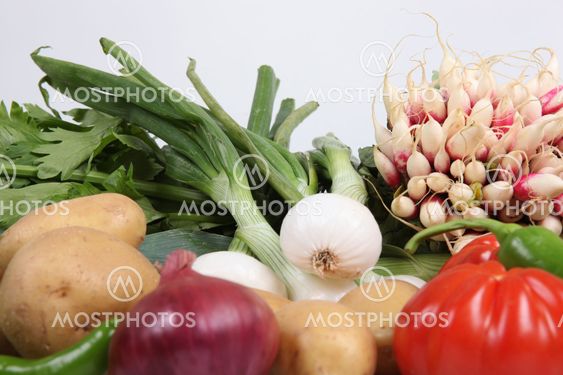 Studio shot of fresh produce