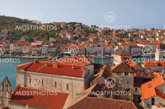 Typical towns in Croatia.