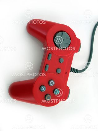 Punainen gamepad
