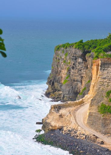 Coast at Uluwatu, Bali, Indonesia.