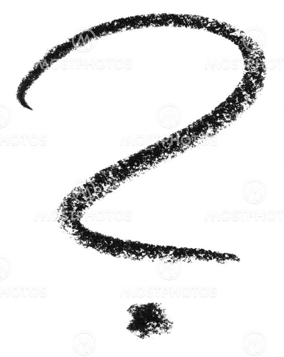 question mark sketch