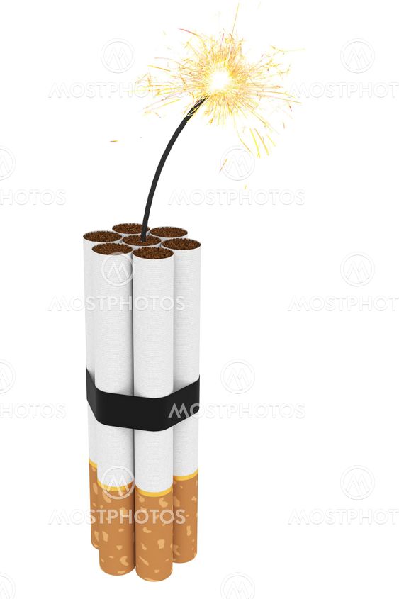 Dynamite composed of cigare...