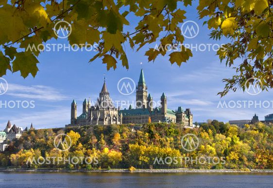 Parliament in Fall