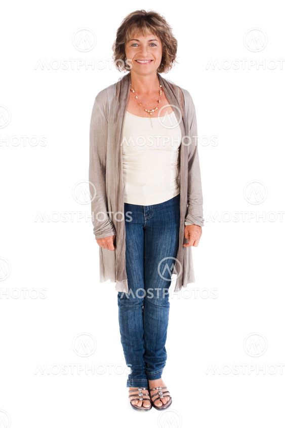 Smiling happy elderly woman