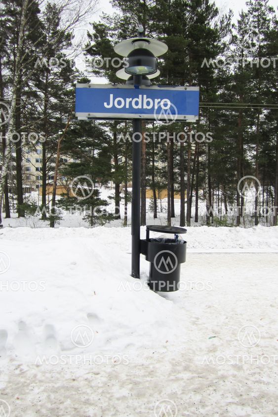 Jordbro bussissa keskusrautatieasemalta