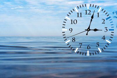 Daylight Saving Time. DST. Wall Clock going to winter...