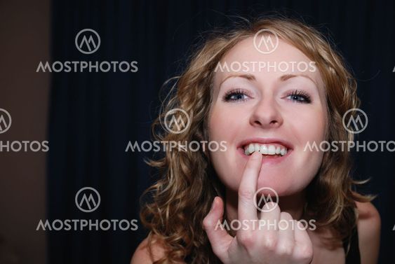 Portrait of a beautiful young sexy woman