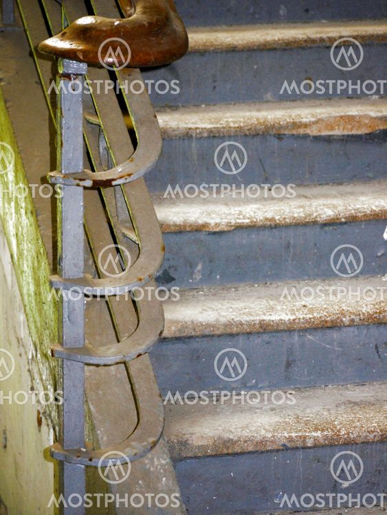 Stairs and railing