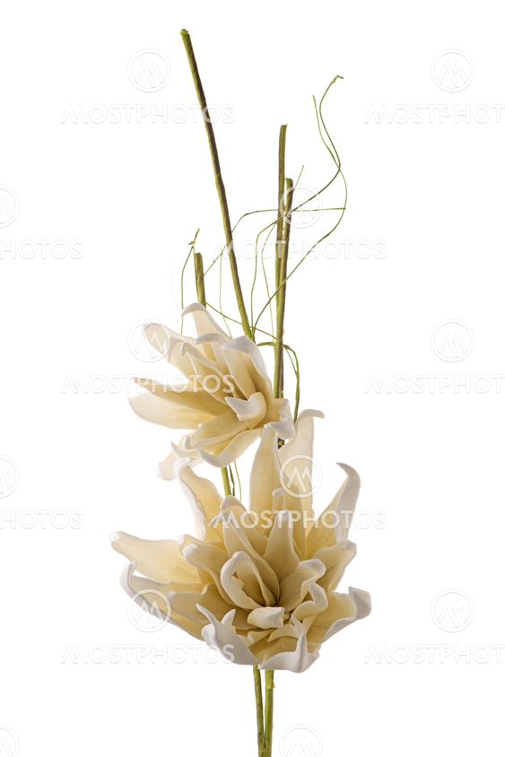 Artificial gardenia flower