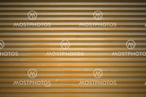 detail of slide door