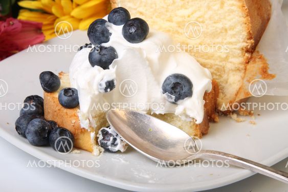 Blueberry shortcake