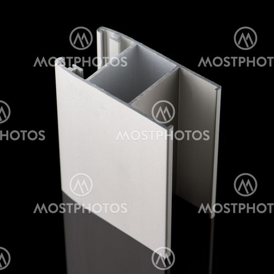 Aluminium profile sample