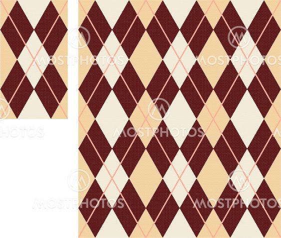 seamless argyle pattern (vector)