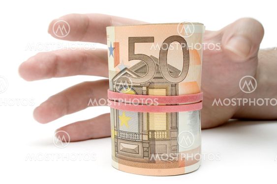 Grabbing a Roll of Money