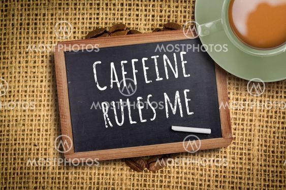 Composite image of green cup of coffee