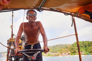 Thailand, boat captain for transportation, tourism...