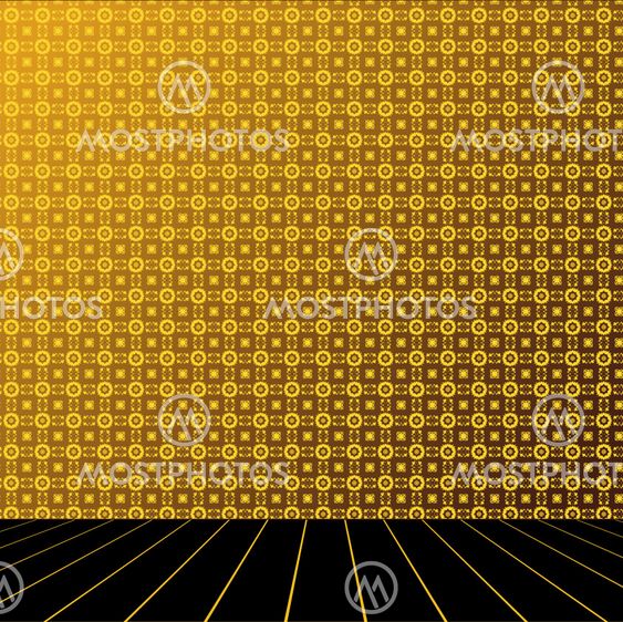 Golden Room with wooden floor