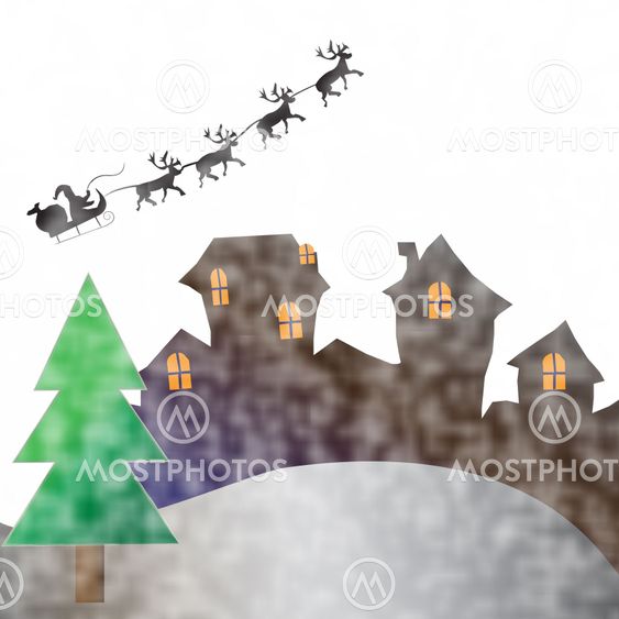 House on christmas day