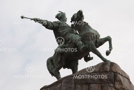 Bohdan Khmelnytsky monument in Kyiv