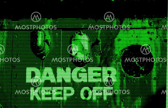 Night Vision Danger Keep Off