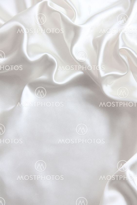 Smooth elegant white silk as wedding background
