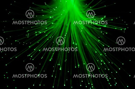 bunch of Fiber Optic dynamic flying from deep.