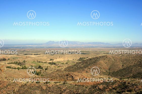 Mountains and skies