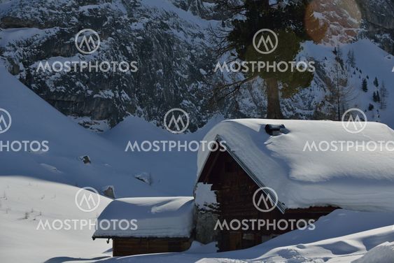 mountain winter nature