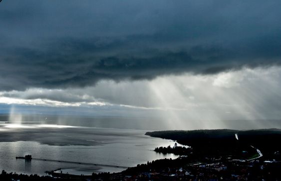The light from god