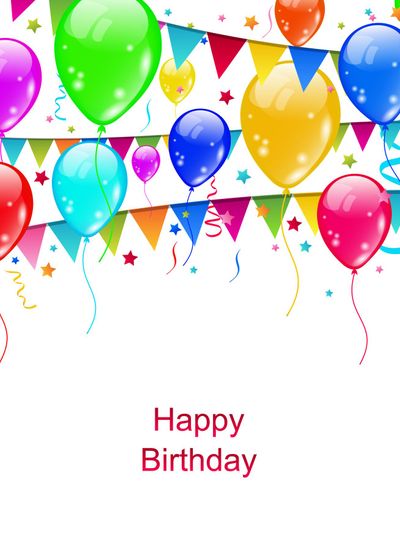 Colourful Party Balloons