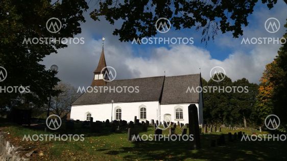 Ölmstads kyrka i Småland (Sweden)