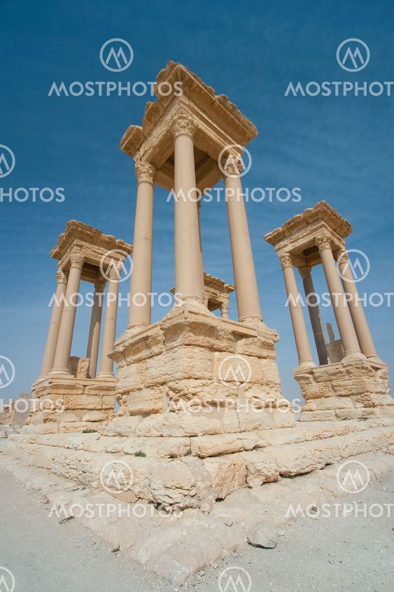 Ruins in Palmira, Syria
