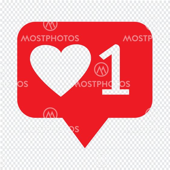 Like Icon Illustration design