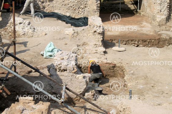 Archaeological excavations