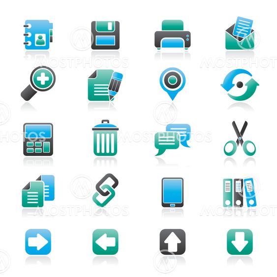 internet Interface Icons