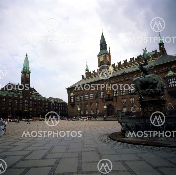 Rådhuset, København, Danmark
