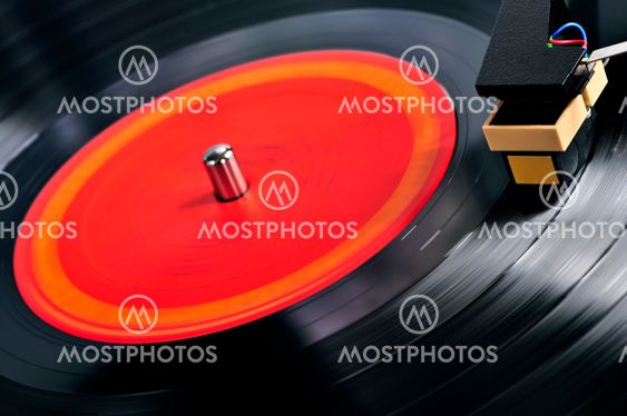 Spela in på turntable