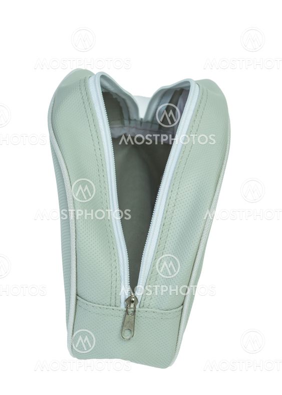 cosmetics or sport bag,open zip