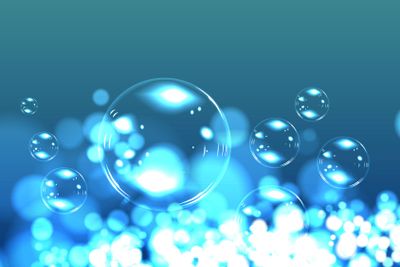 Bubble soap background