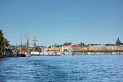 Stockholm harbor