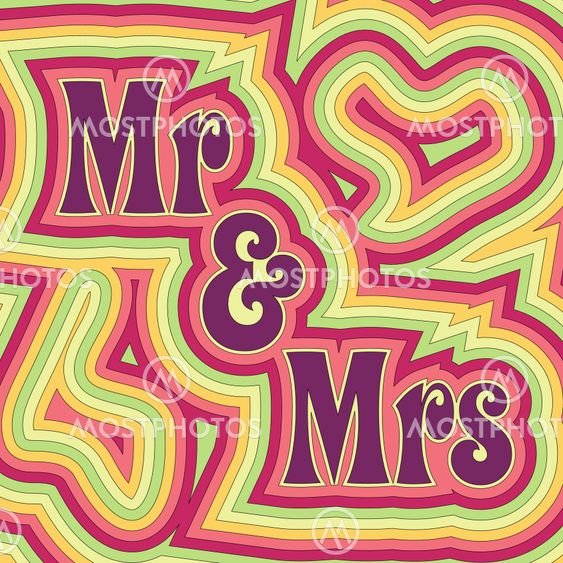 Groovy Mr & Mrs