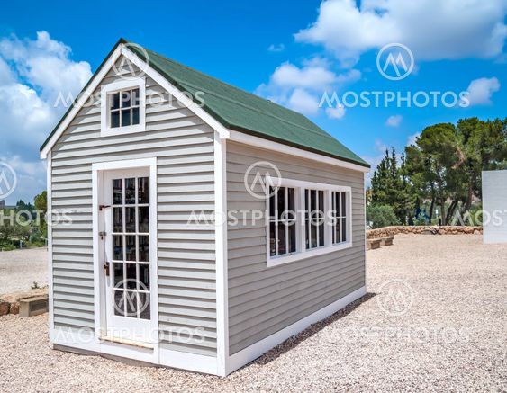 Small wooden house