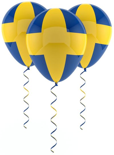 Swedish balloons - Flag