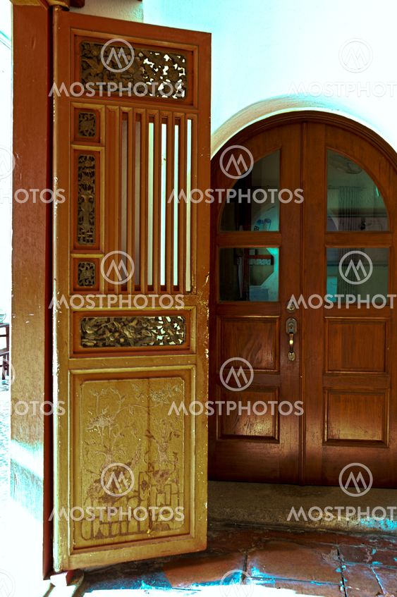 wooden doors