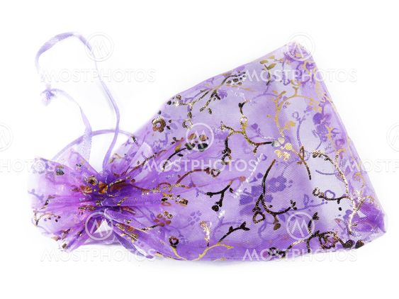 Purple little gift bag