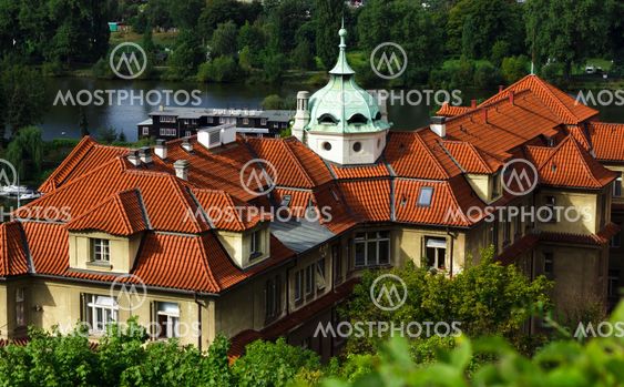 An old building in Prague