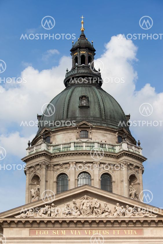 St. Stephen's Basilica Dome in Budapest