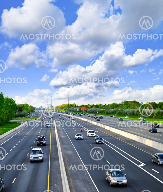 Busy highway