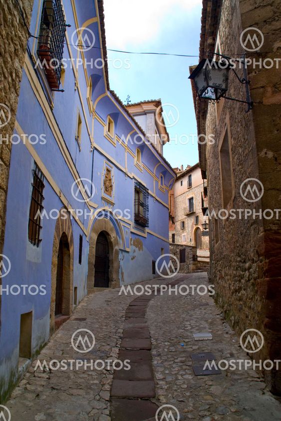 Old town in Spain