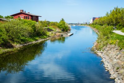 Malmökanalen vid Västra hamnen